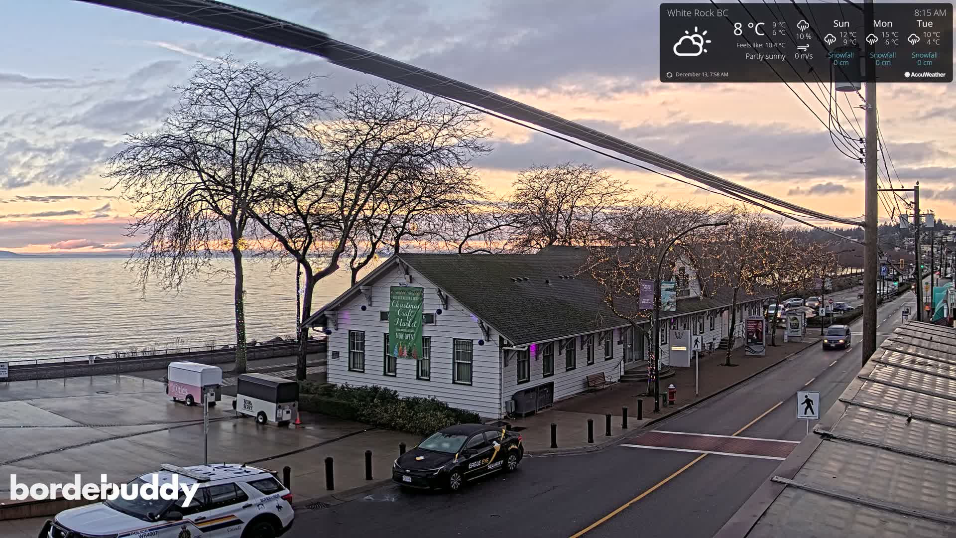 White Rock City Museum & Boundary Bay View Live Cam - White Rock, Metro Vancouver, British Columbia, Canada