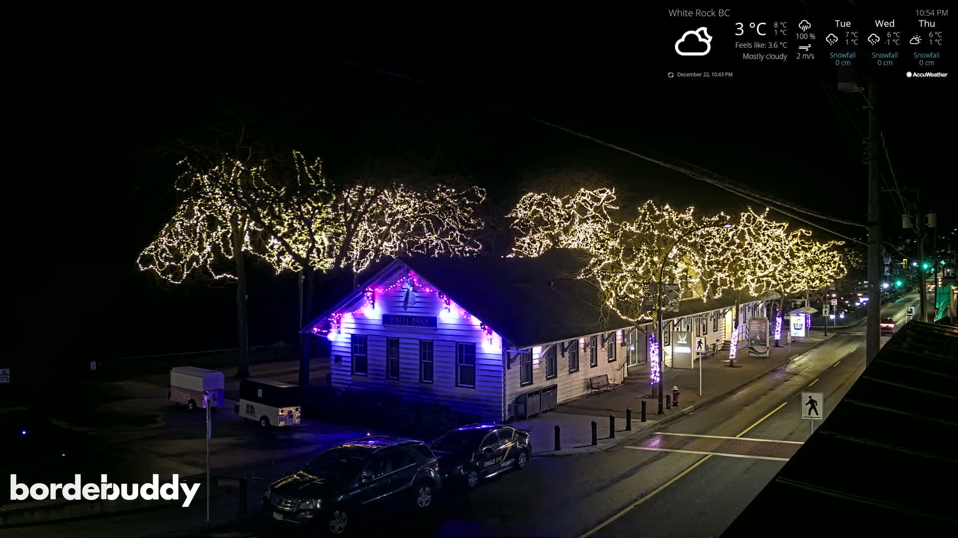 White Rock City Museum & Boundary Bay View Live Cam - White Rock, Metro Vancouver, British Columbia, Canada