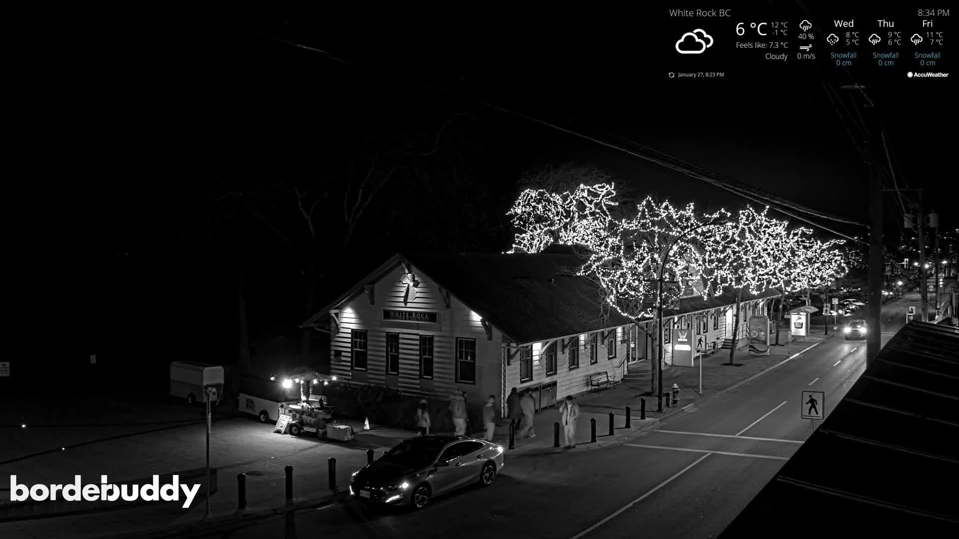 White Rock City Museum & Boundary Bay View Live Cam - White Rock, Metro Vancouver, British Columbia, Canada