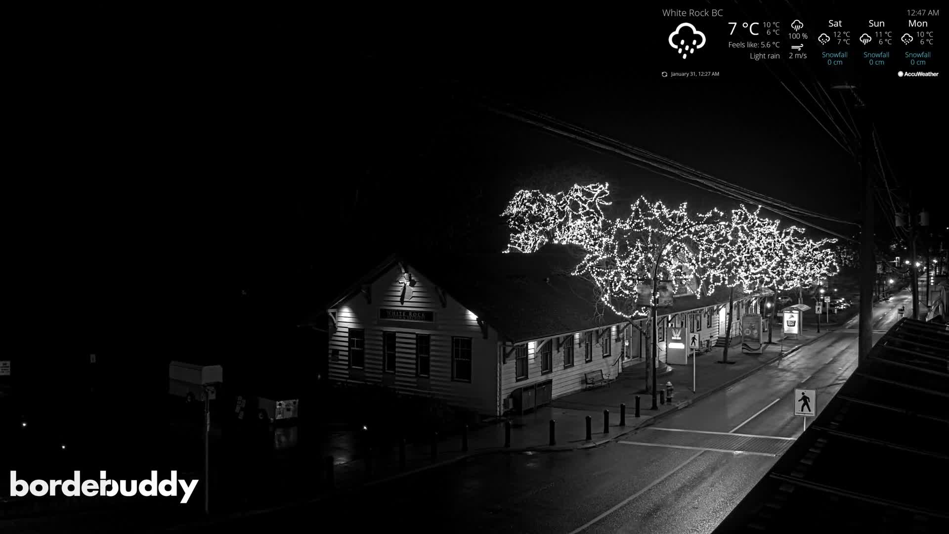 White Rock City Museum & Boundary Bay View Live Cam - White Rock, Metro Vancouver, British Columbia, Canada