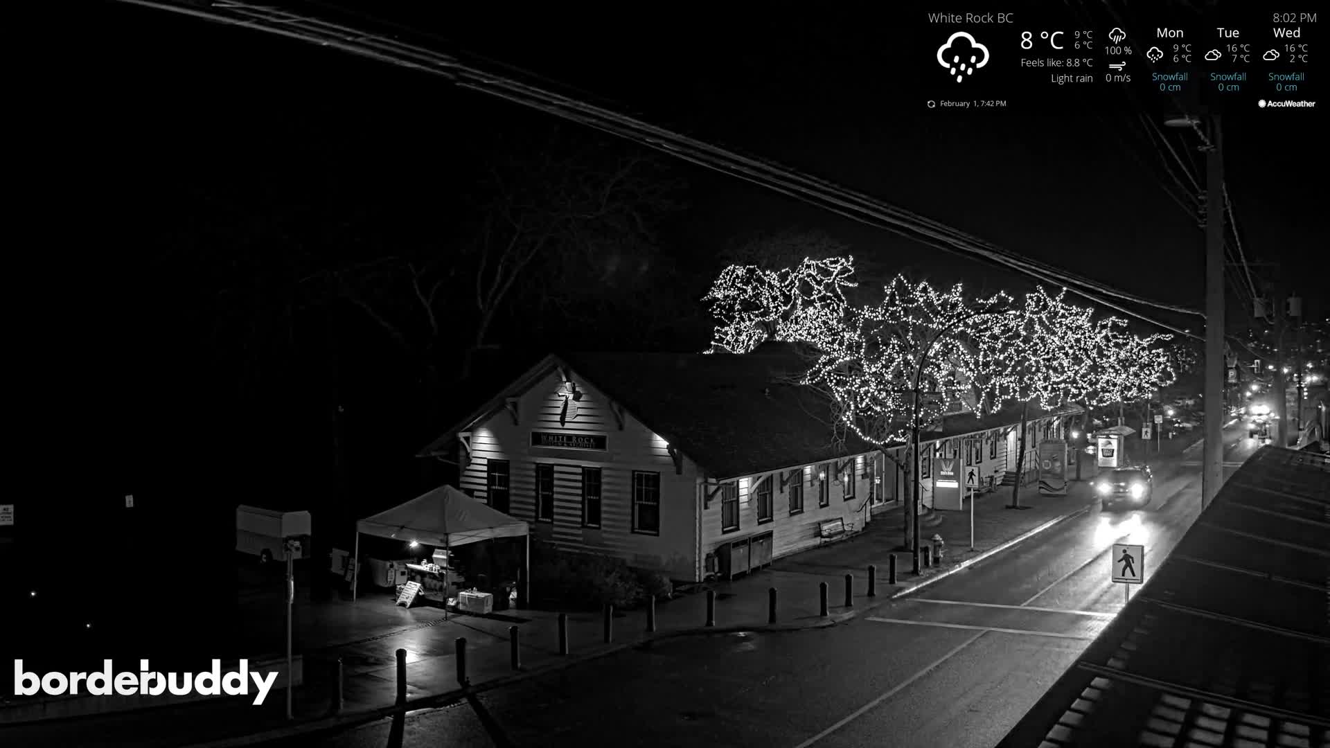 White Rock City Museum & Boundary Bay View Live Cam - White Rock, Metro Vancouver, British Columbia, Canada