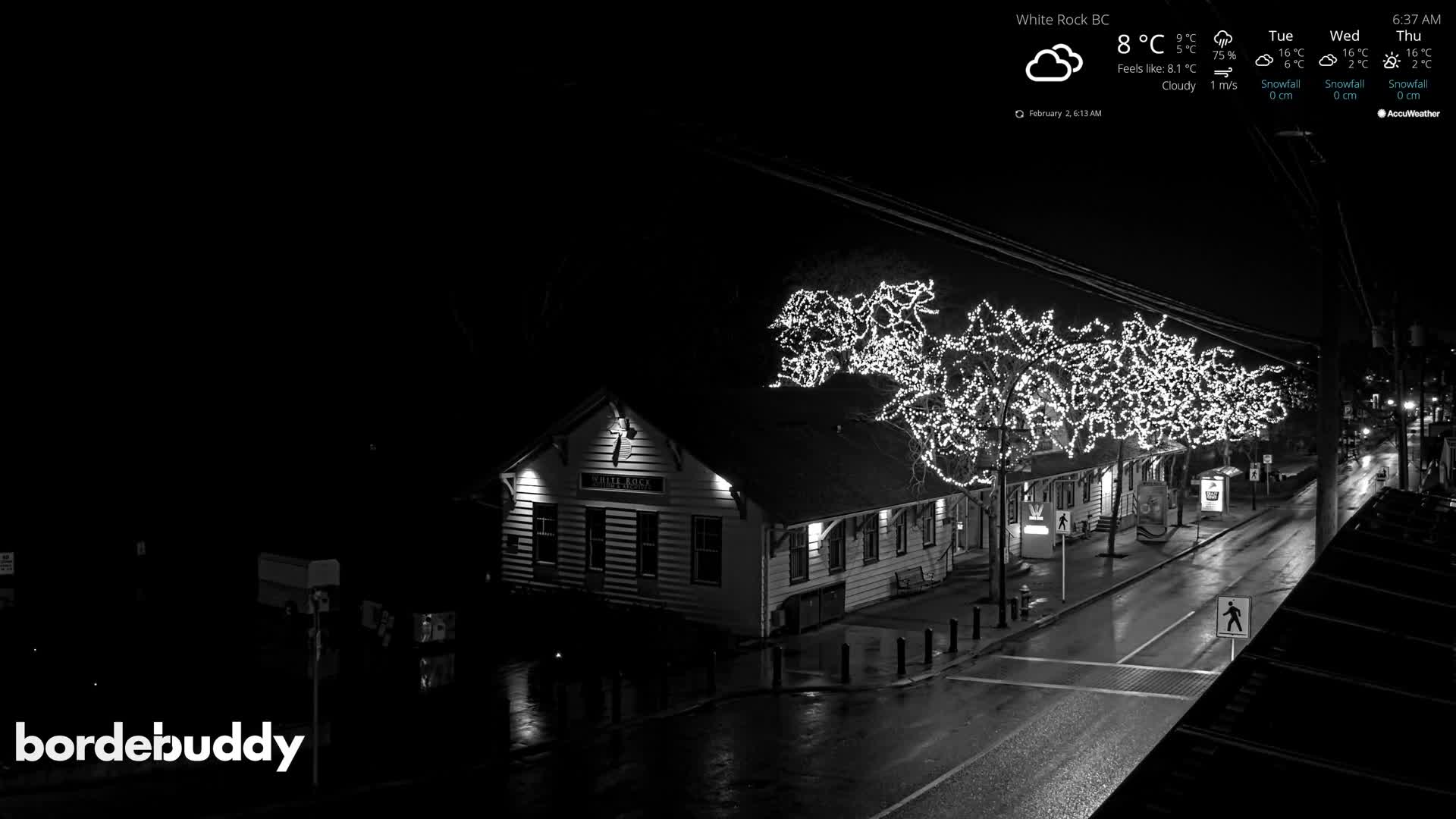 White Rock City Museum & Boundary Bay View Live Cam - White Rock, Metro Vancouver, British Columbia, Canada