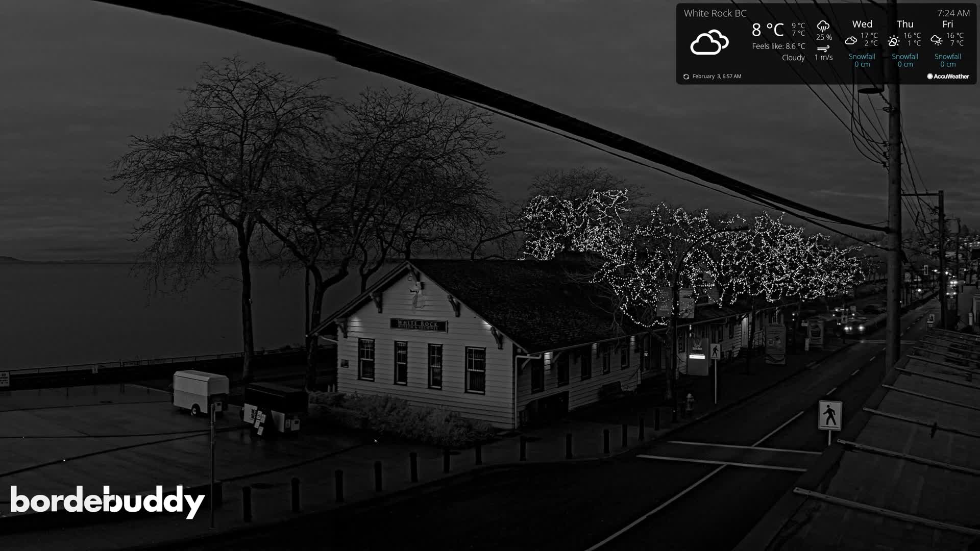 White Rock City Museum & Boundary Bay View Live Cam - White Rock, Metro Vancouver, British Columbia, Canada