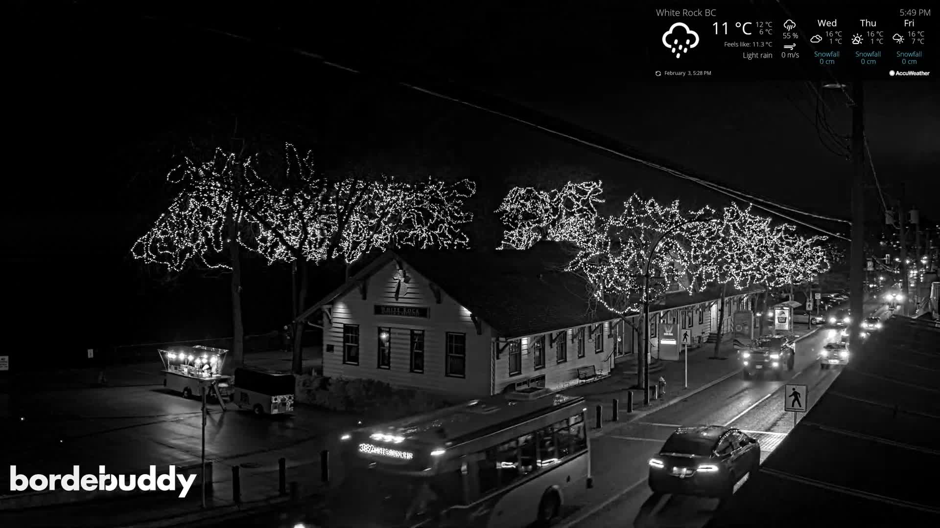 White Rock City Museum & Boundary Bay View Live Cam - White Rock, Metro Vancouver, British Columbia, Canada