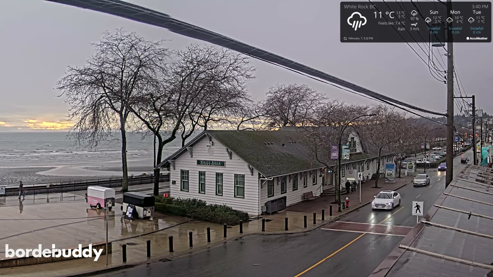 White Rock City Museum & Boundary Bay View Live Cam - White Rock, Metro Vancouver, British Columbia, Canada