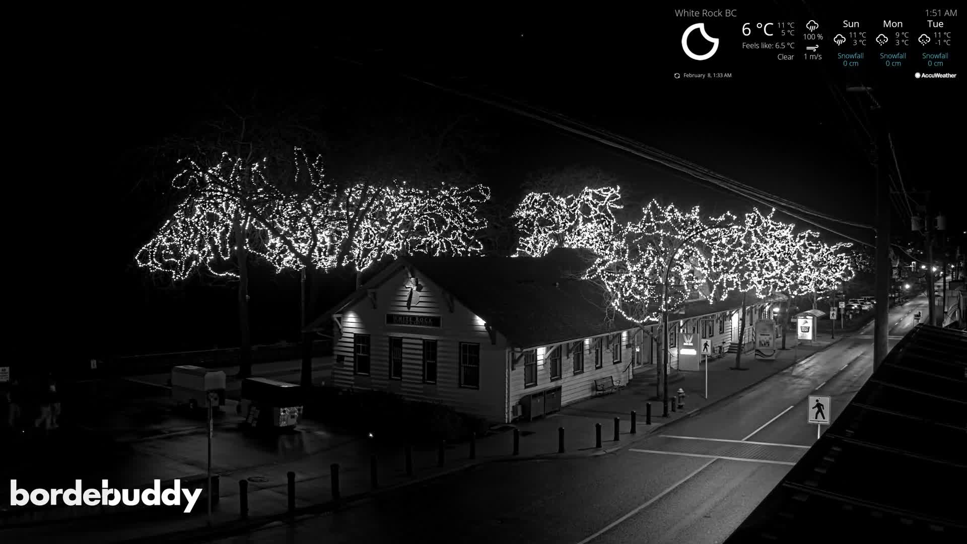 White Rock City Museum & Boundary Bay View Live Cam - White Rock, Metro Vancouver, British Columbia, Canada