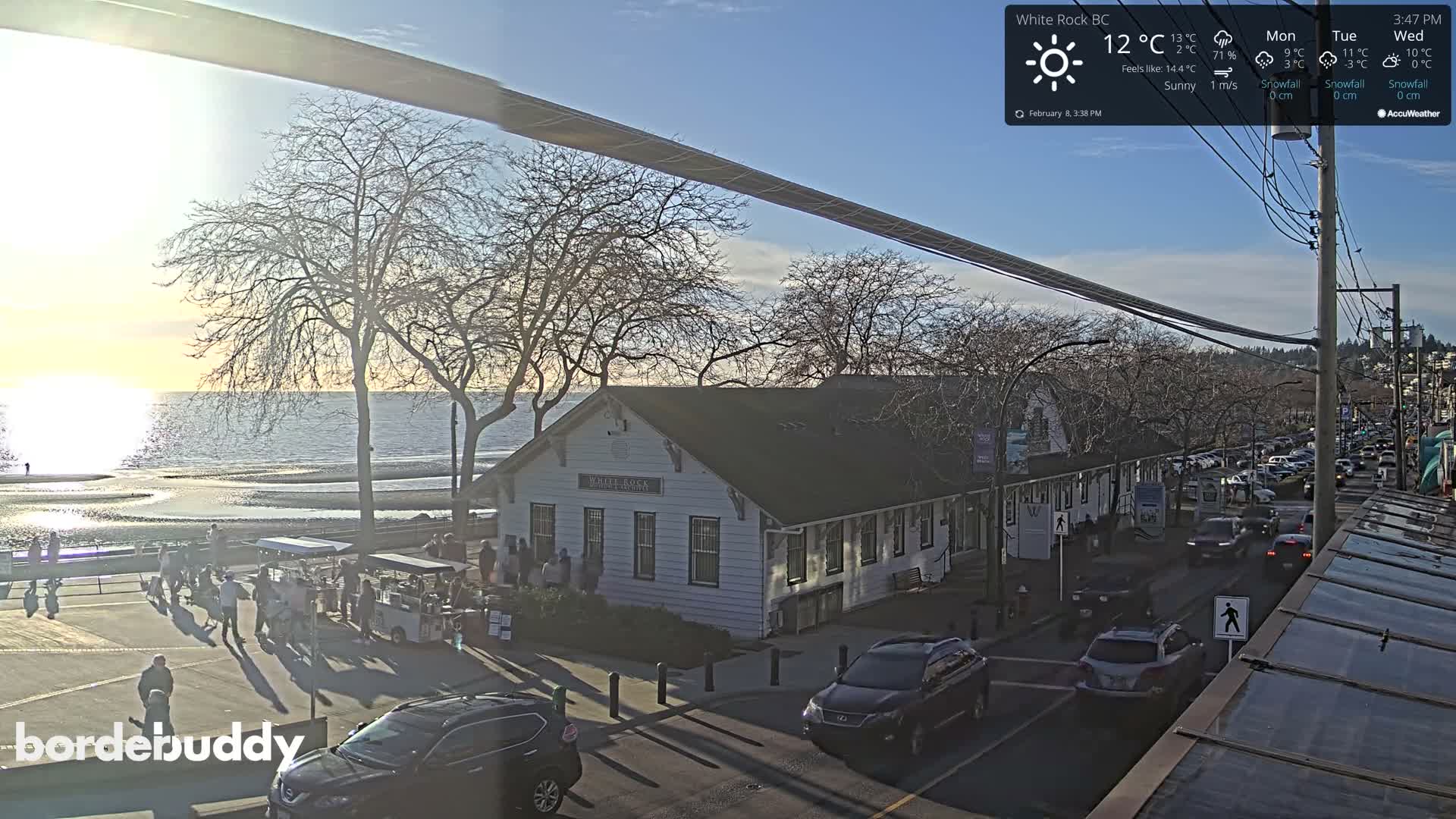 White Rock City Museum & Boundary Bay View Live Cam - White Rock, Metro Vancouver, British Columbia, Canada