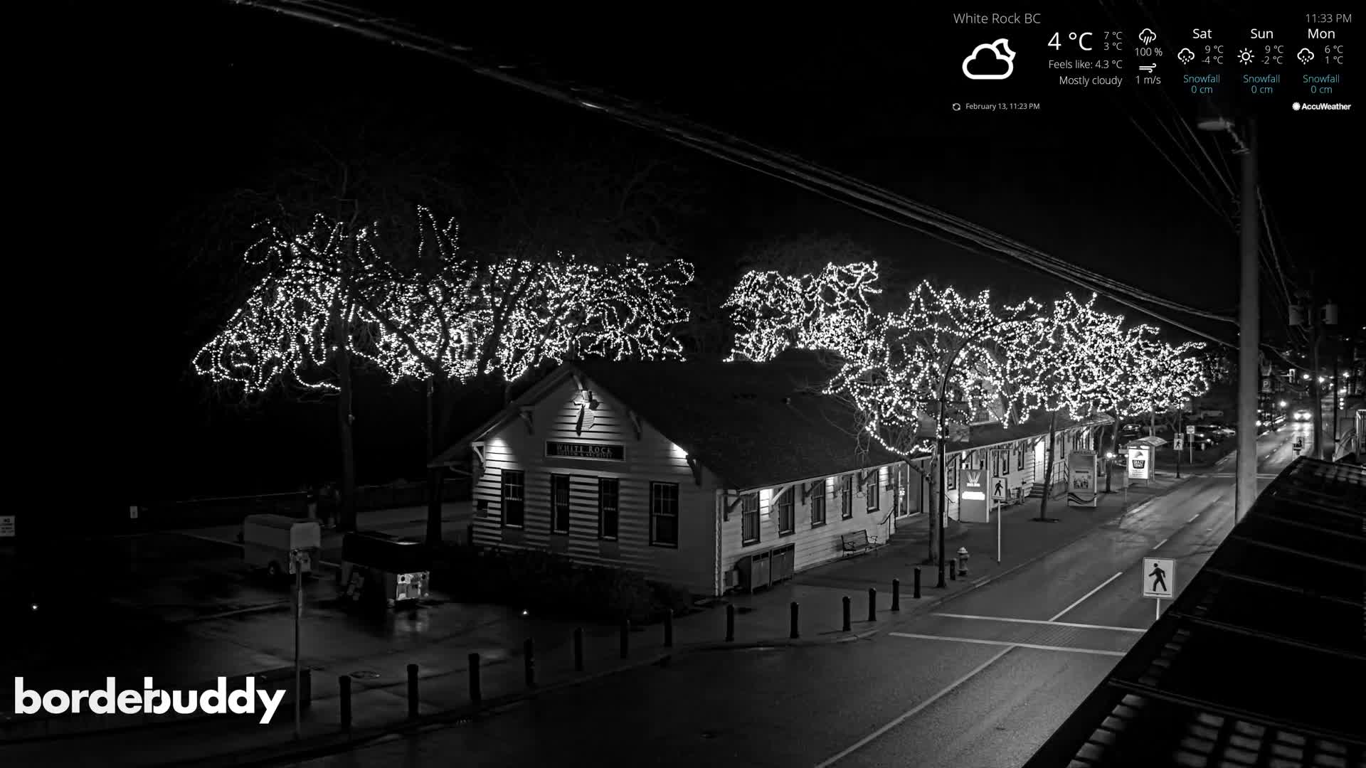 White Rock City Museum & Boundary Bay View Live Cam - White Rock, Metro Vancouver, British Columbia, Canada