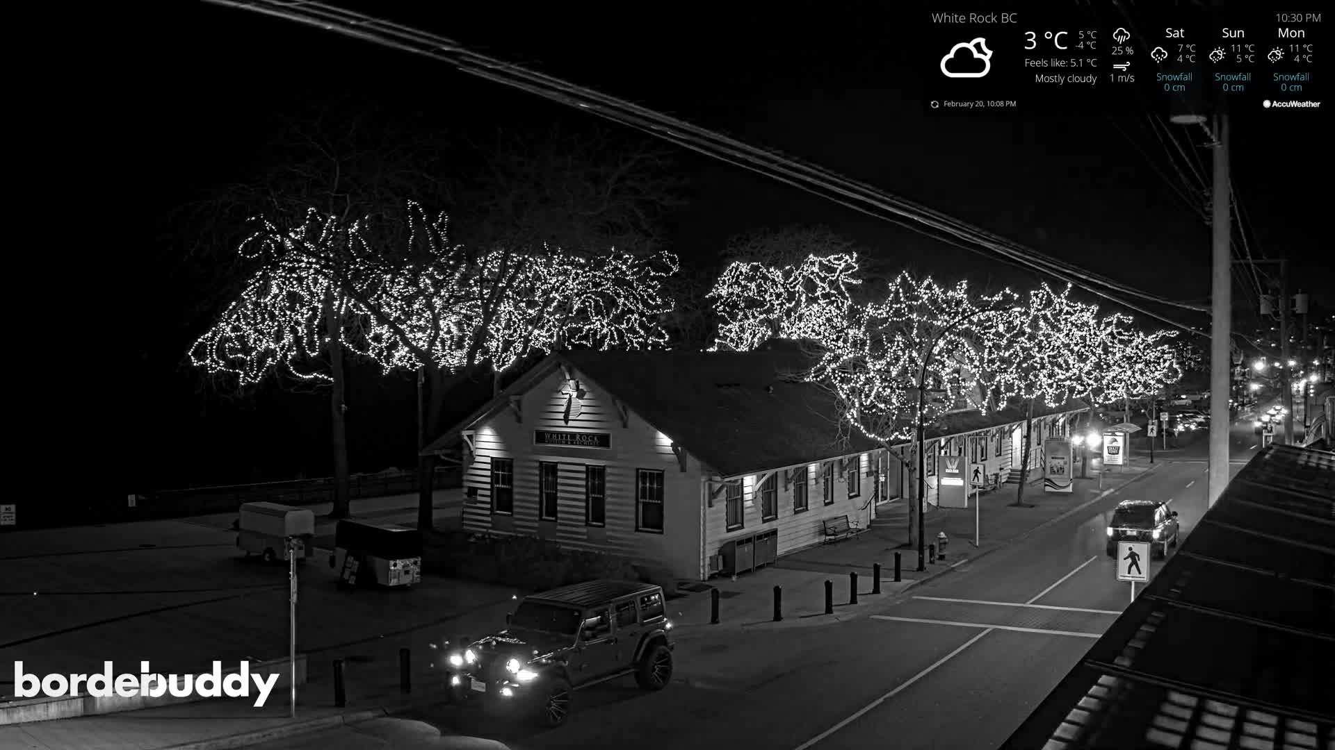 White Rock City Museum & Boundary Bay View Live Cam - White Rock, Metro Vancouver, British Columbia, Canada