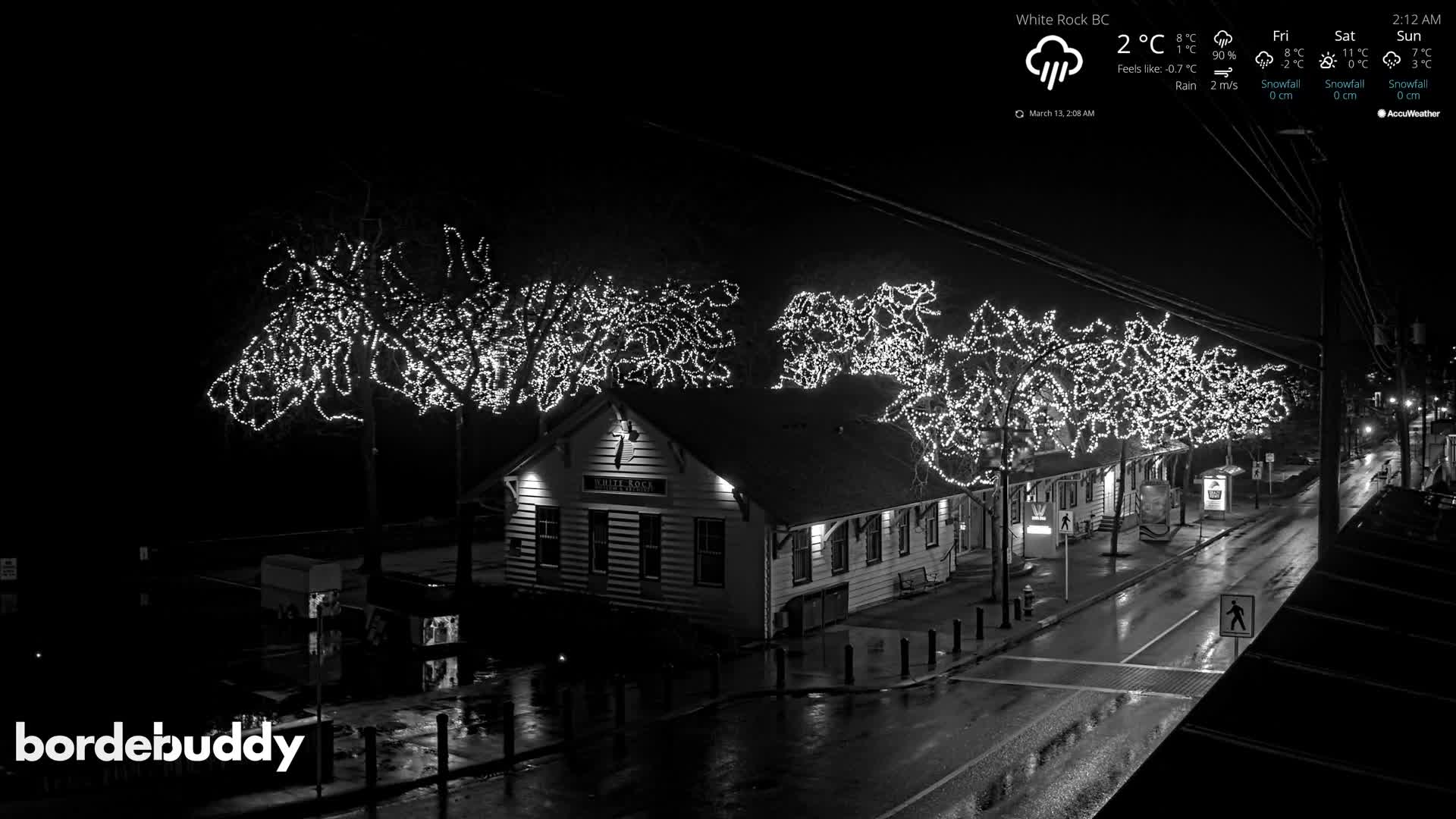White Rock City Museum & Boundary Bay View Live Cam - White Rock, Metro Vancouver, British Columbia, Canada