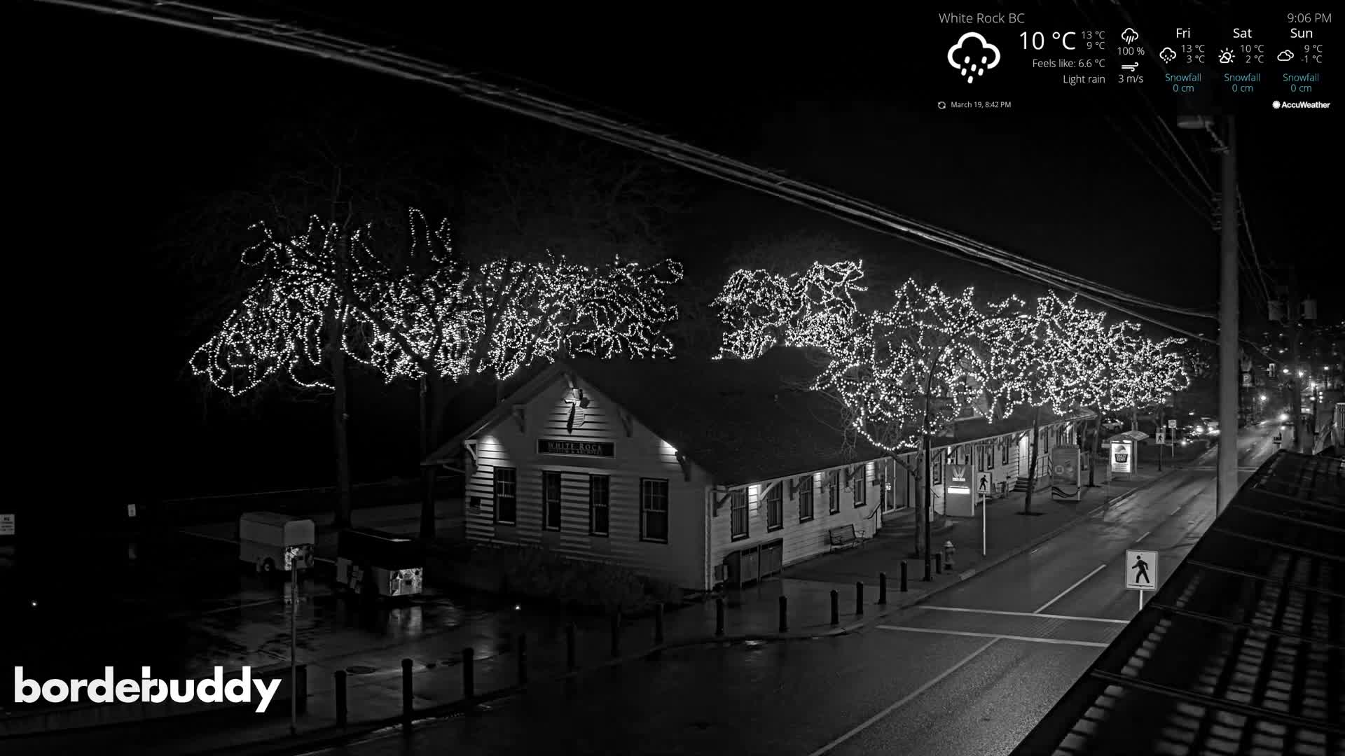 White Rock City Museum & Boundary Bay View Live Cam - White Rock, Metro Vancouver, British Columbia, Canada