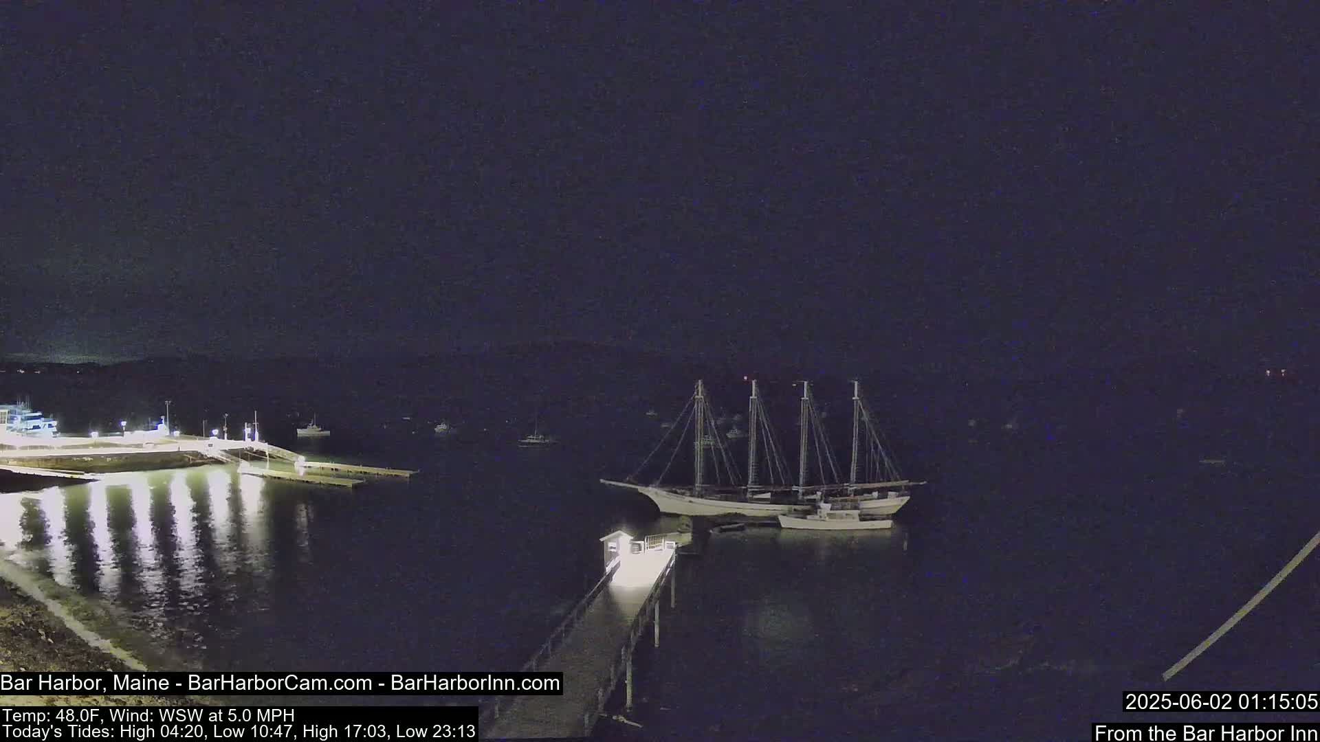 Bar Harbor North View Live Cam - Maine, USA