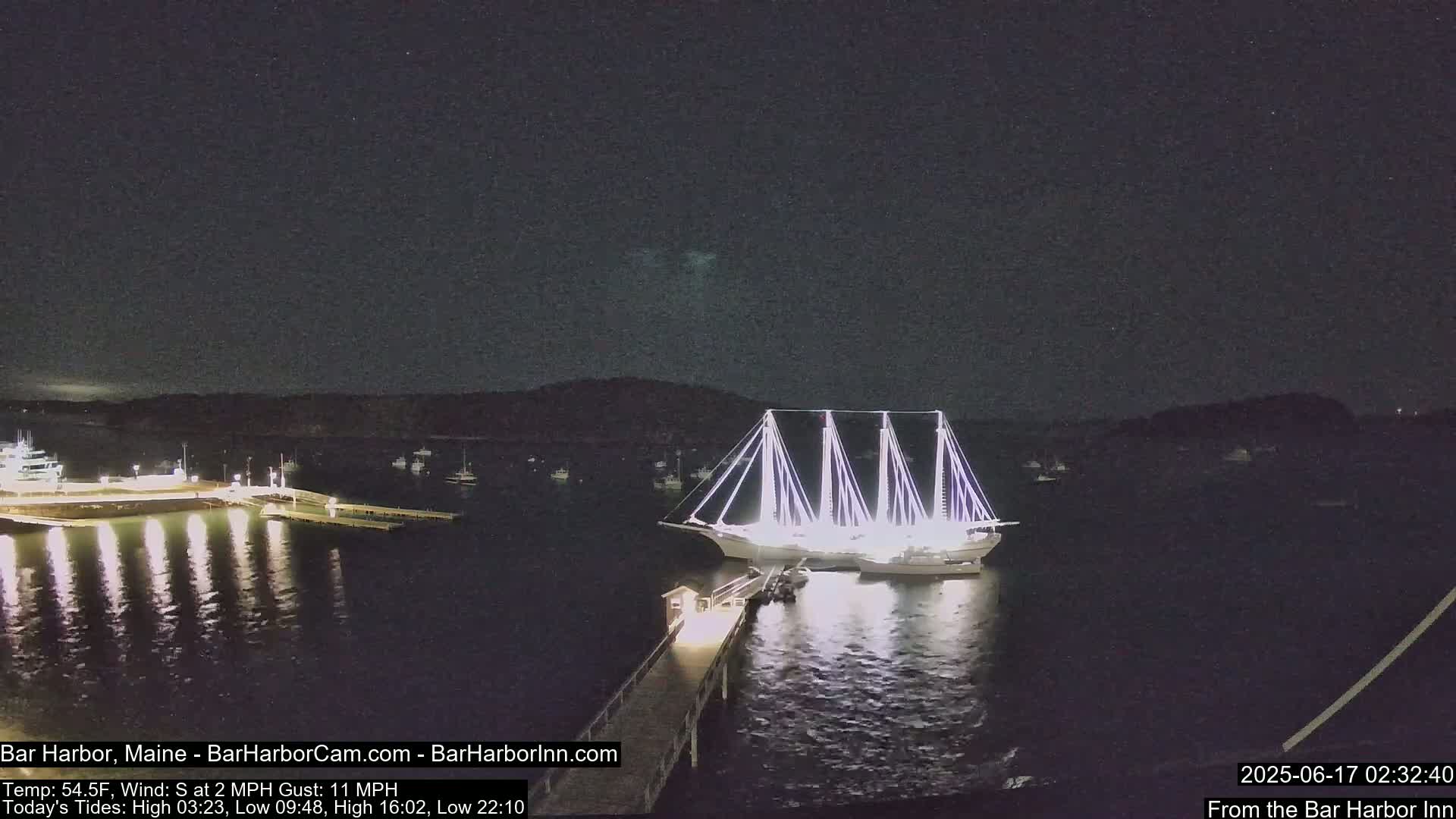 Bar Harbor North View Live Cam - Maine, USA