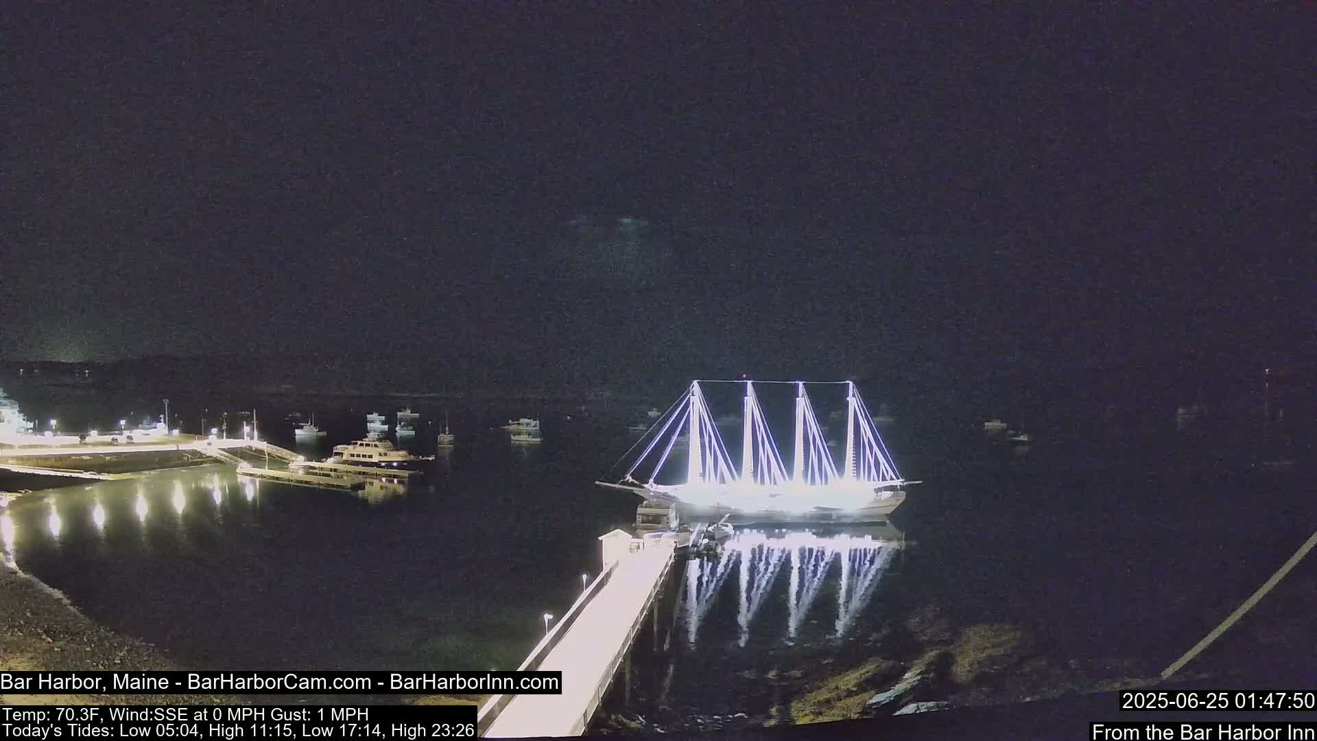 Bar Harbor North View Live Cam - Maine, USA