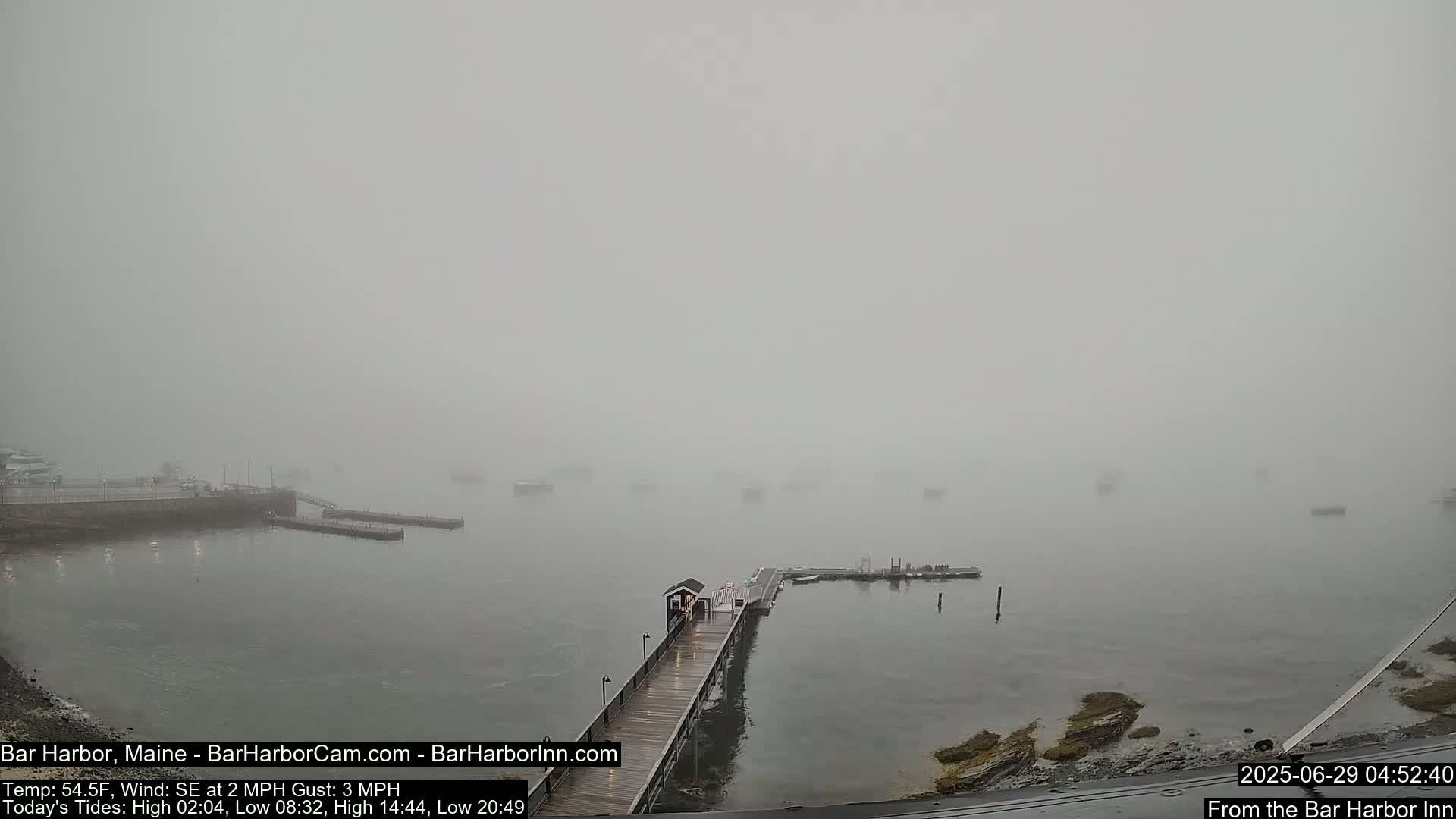 Bar Harbor North View Live Cam - Maine, USA