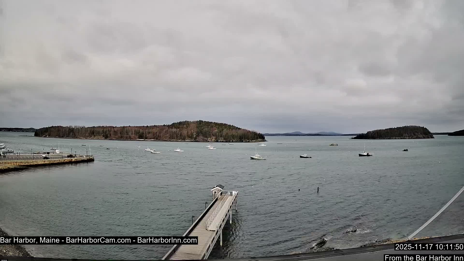Bar Harbor North View Live Cam - Maine, USA