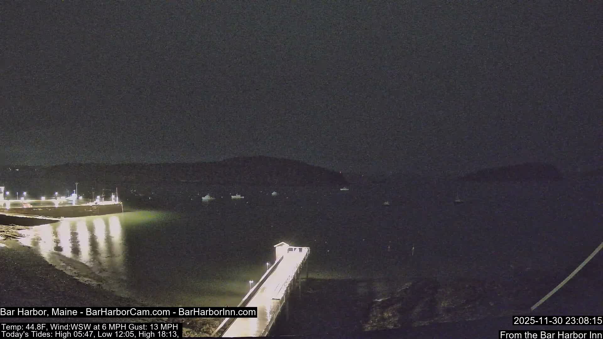 Bar Harbor North View Live Cam - Maine, USA