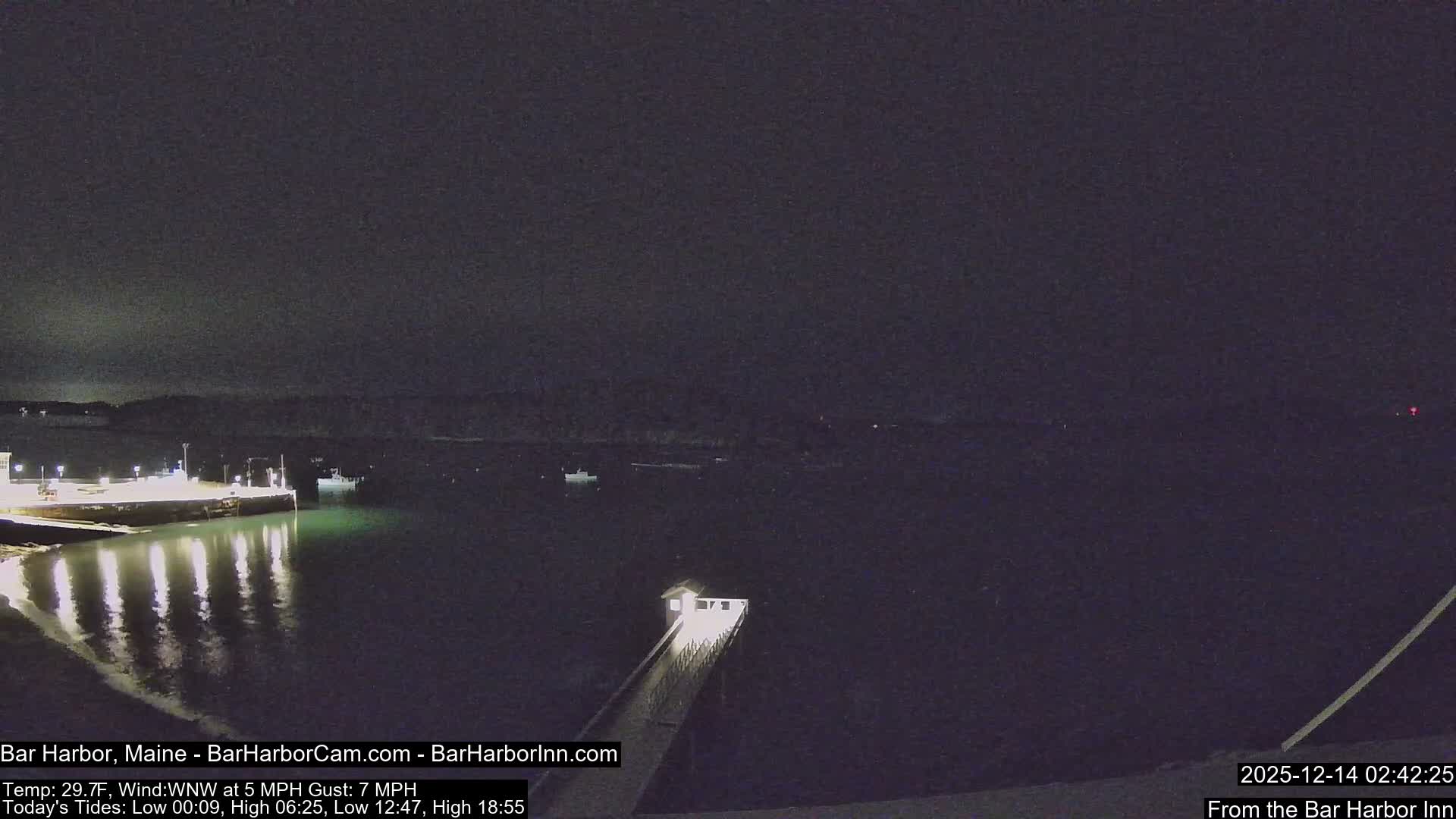 Bar Harbor North View Live Cam - Maine, USA