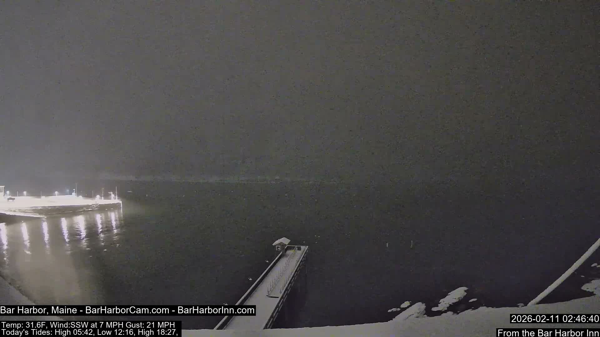 Bar Harbor North View Live Cam - Maine, USA