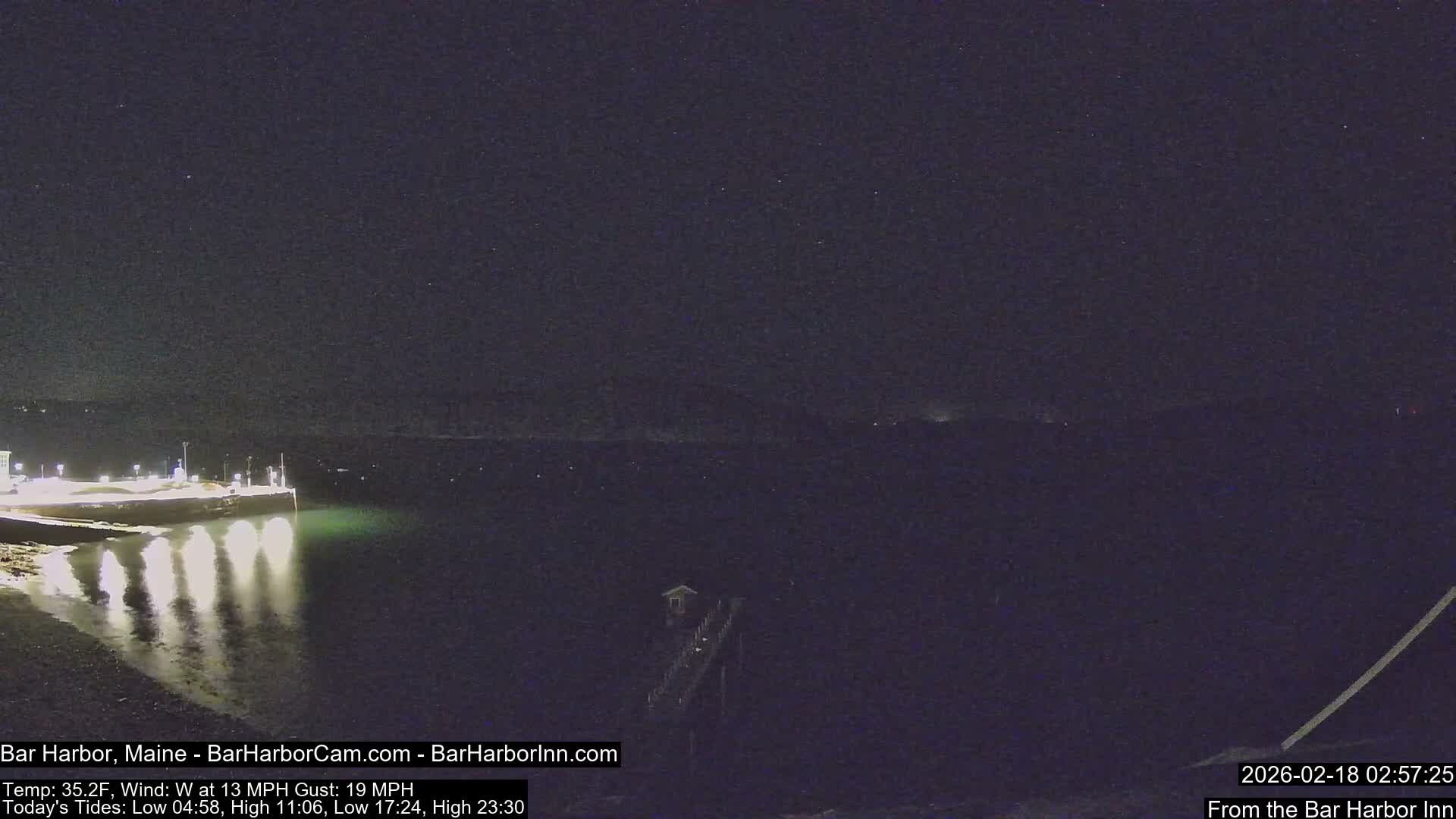 Bar Harbor North View Live Cam - Maine, USA