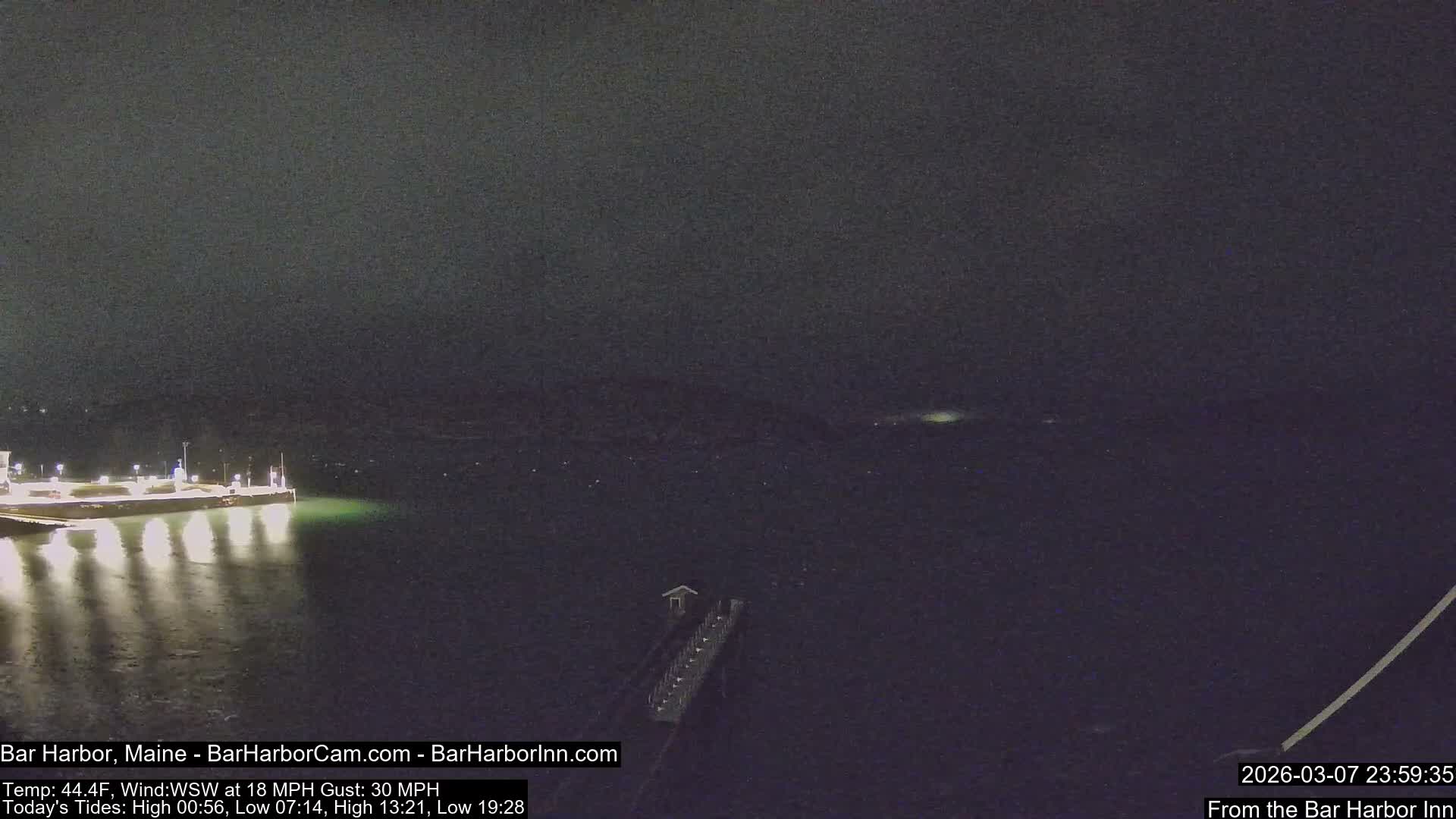 Bar Harbor North View Live Cam - Maine, USA