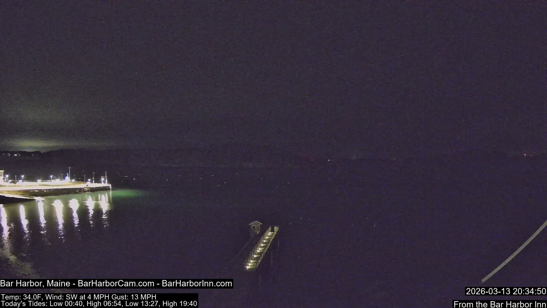 Bar Harbor North View Live Cam - Maine, USA