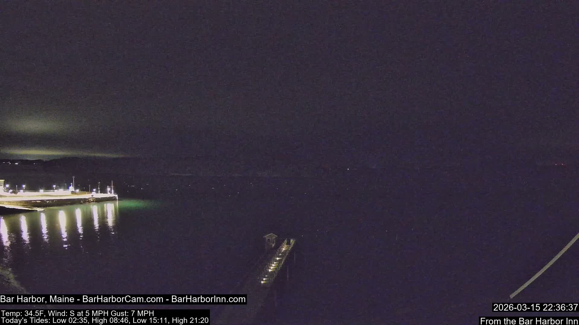 Bar Harbor North View Live Cam - Maine, USA