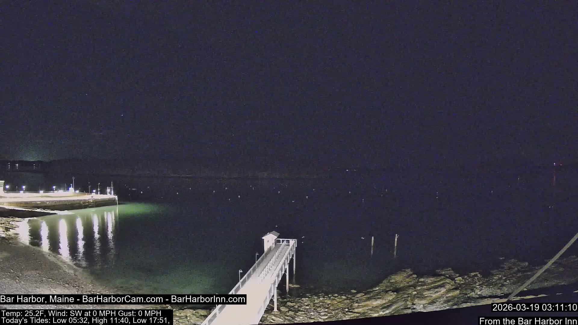 Bar Harbor North View Live Cam - Maine, USA