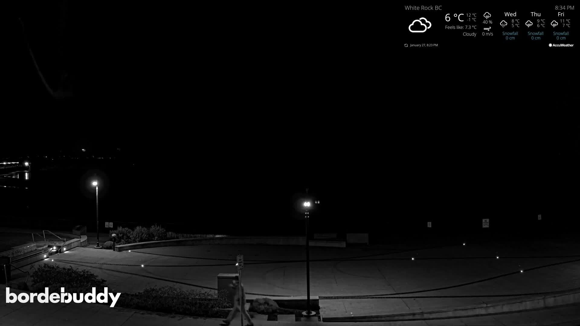 White Rock Beach & Memorial Park Live Cam - White Rock, Metro Vancouver, British Columbia, Canada