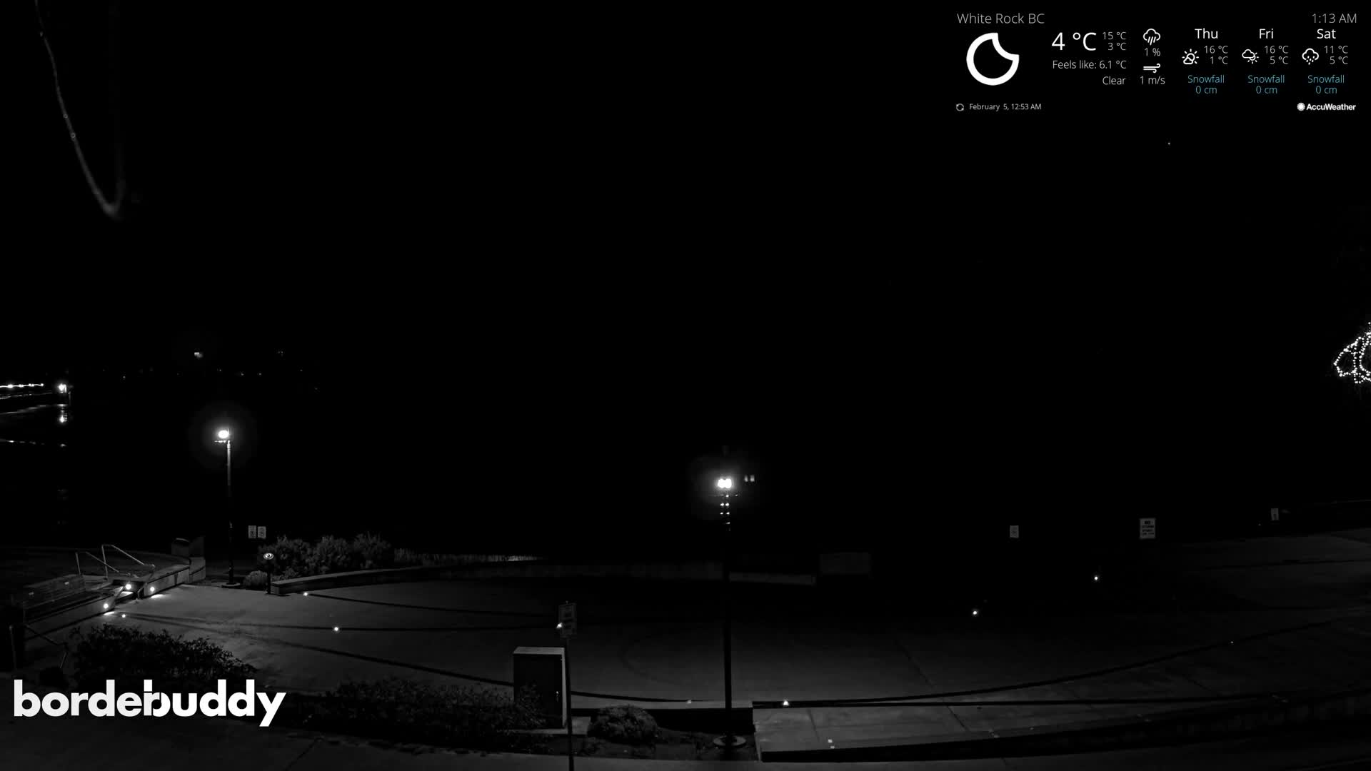 White Rock Beach & Memorial Park Live Cam - White Rock, Metro Vancouver, British Columbia, Canada