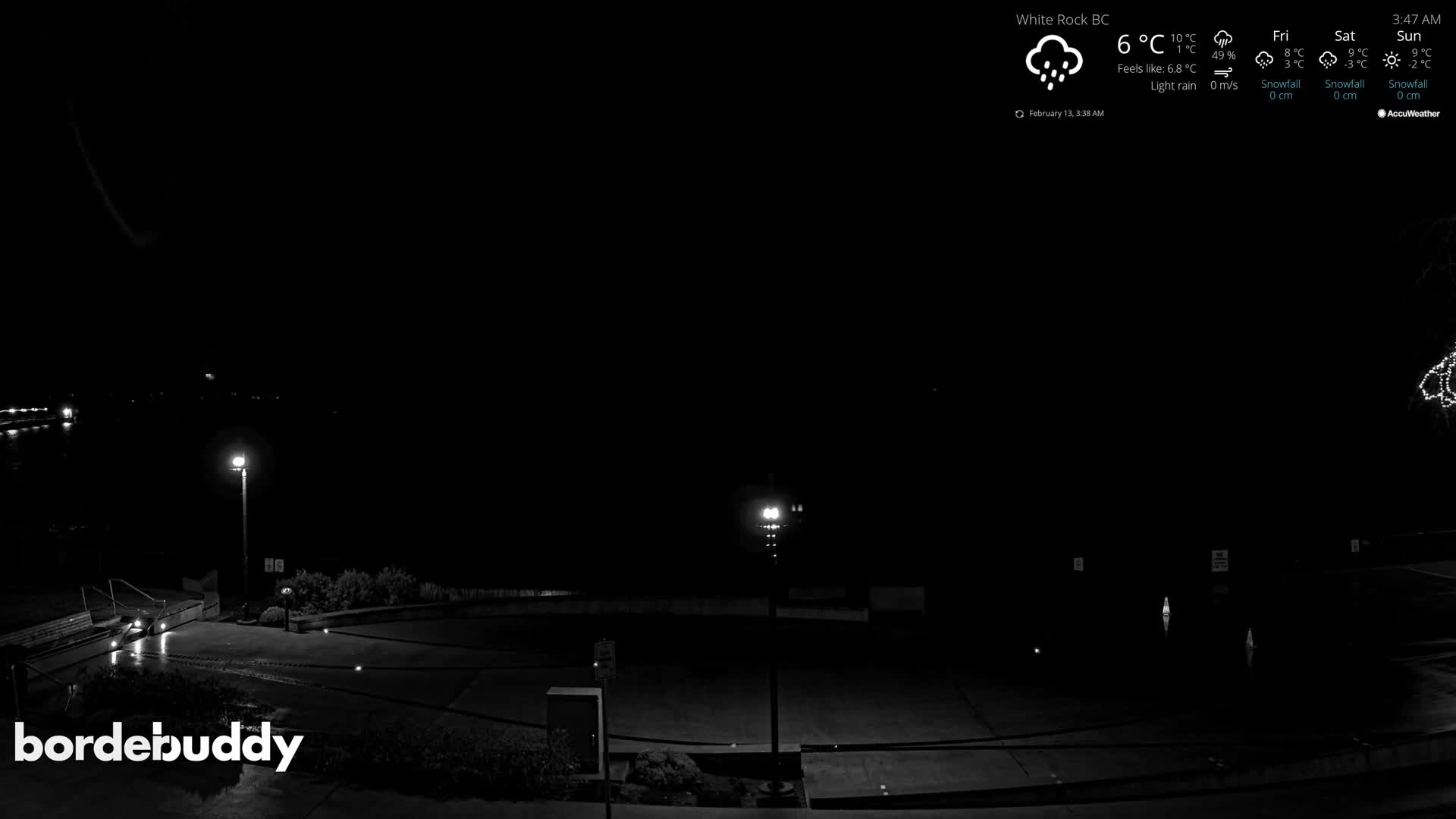 White Rock Beach & Memorial Park Live Cam - White Rock, Metro Vancouver, British Columbia, Canada