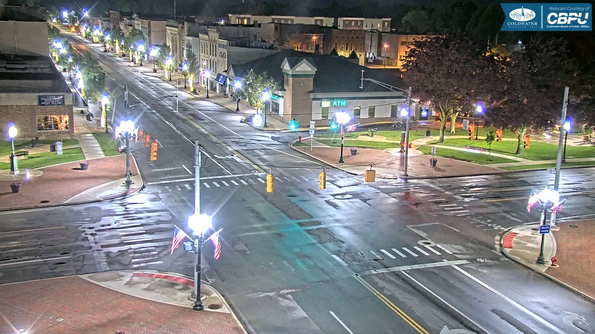 Coldwater Downtown Live Cam - Coldwater, Branch, Michigan, USA