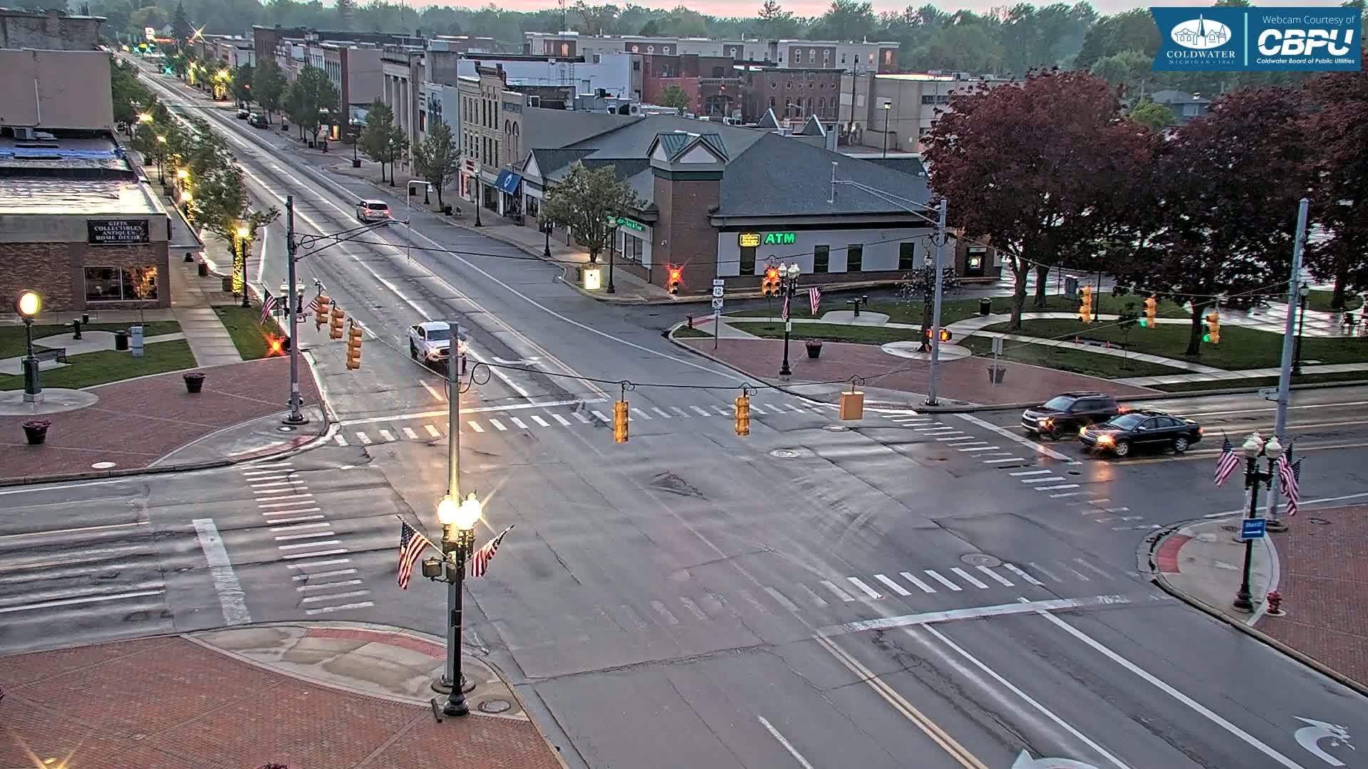 Coldwater Downtown Live Cam - Coldwater, Branch, Michigan, USA
