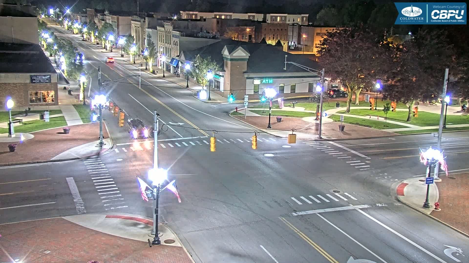 Coldwater Downtown Live Cam - Coldwater, Branch, Michigan, USA