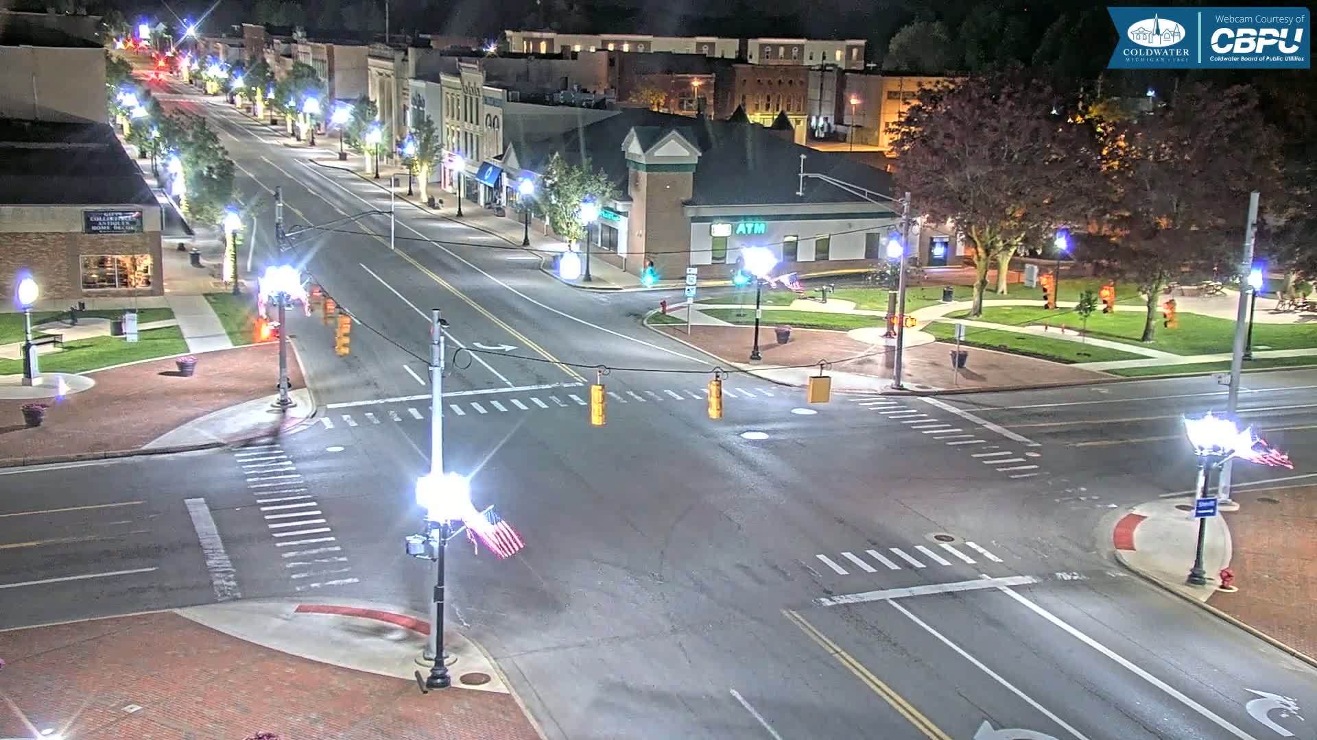 Coldwater Downtown Live Cam - Coldwater, Branch, Michigan, USA