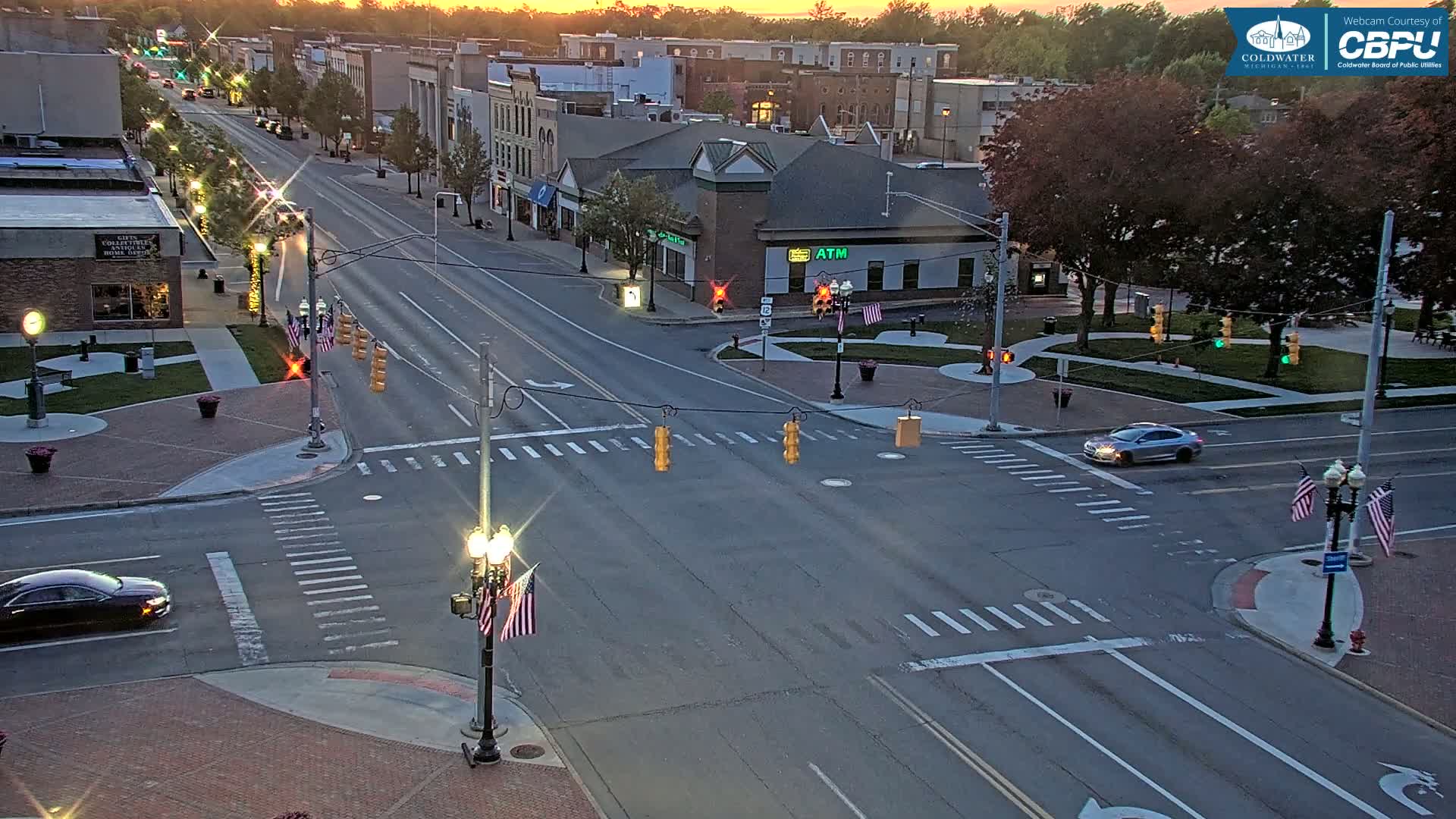 Coldwater Downtown Live Cam - Coldwater, Branch, Michigan, USA