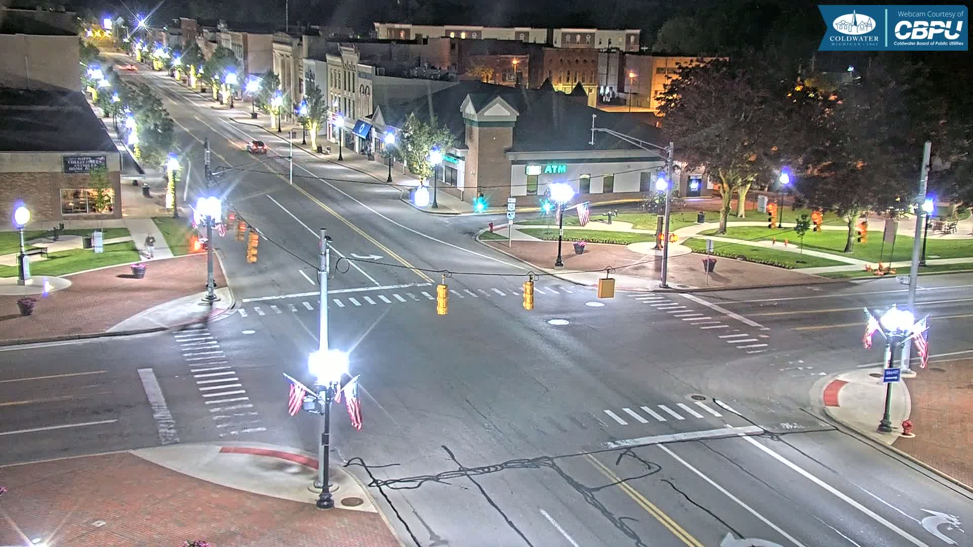 Coldwater Downtown Live Cam - Coldwater, Branch, Michigan, USA