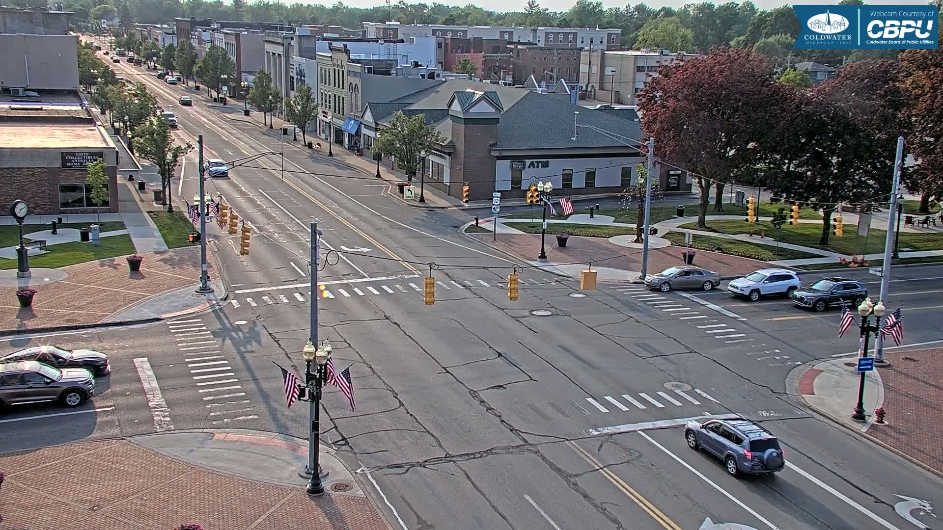 Coldwater Downtown Live Cam - Coldwater, Branch, Michigan, USA