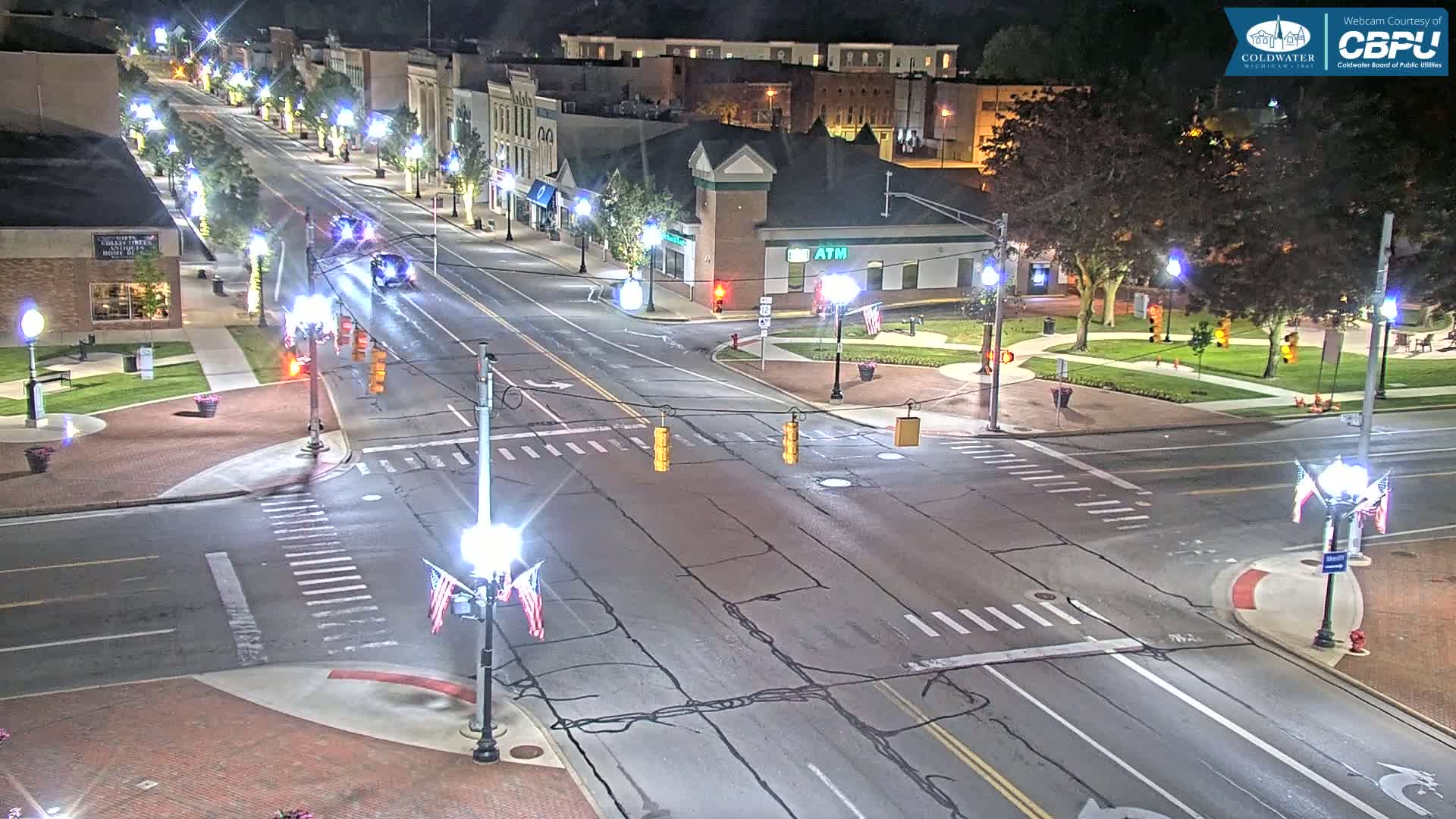 Coldwater Downtown Live Cam - Coldwater, Branch, Michigan, USA