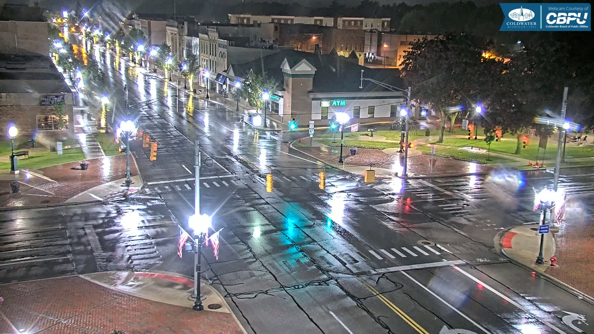 Coldwater Downtown Live Cam - Coldwater, Branch, Michigan, USA
