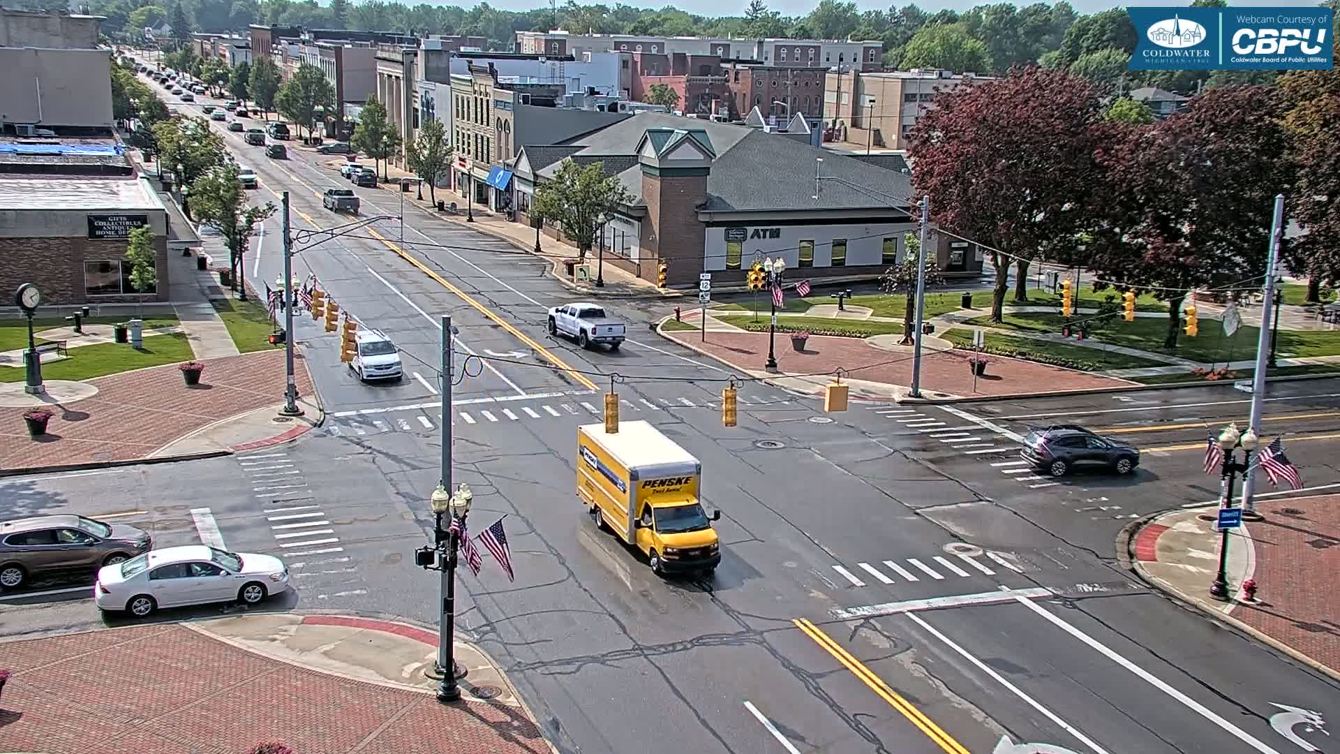 Coldwater Downtown Live Cam - Coldwater, Branch, Michigan, USA