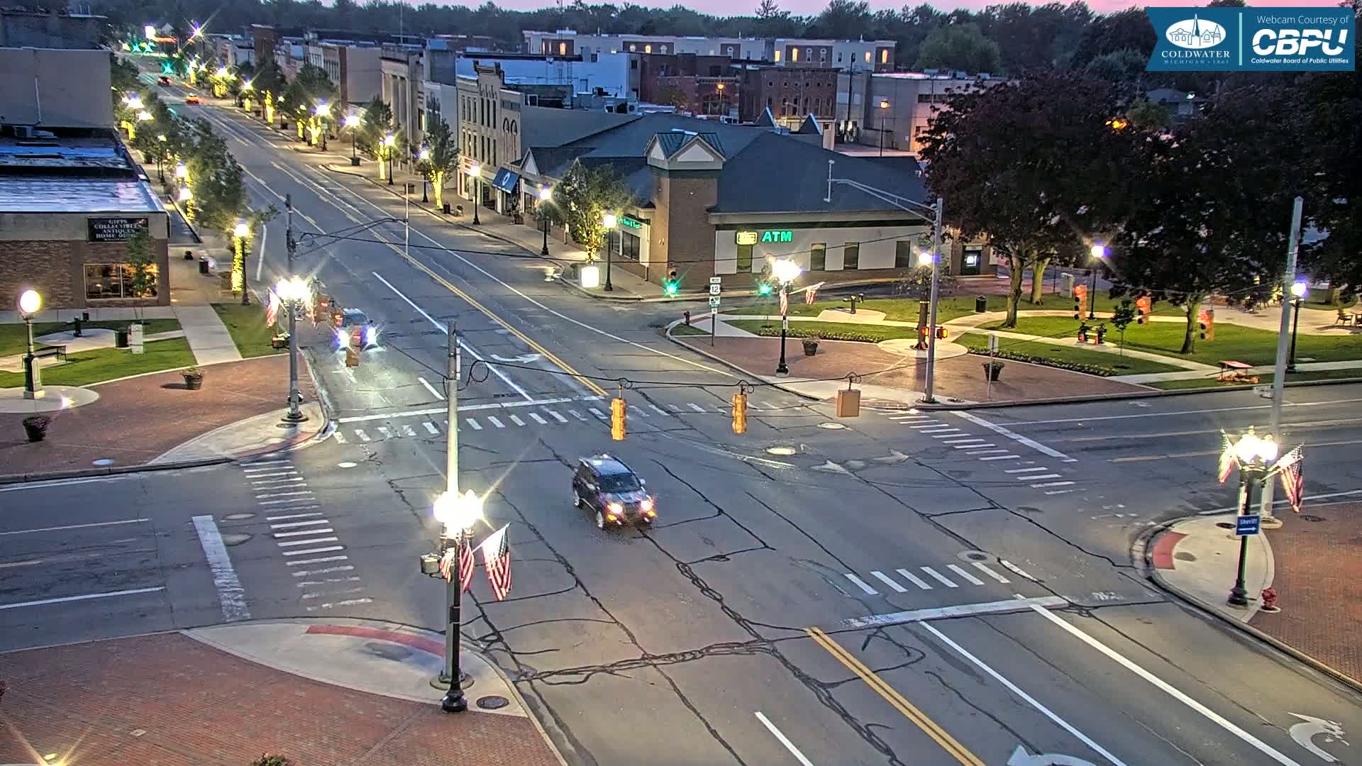 Coldwater Downtown Live Cam - Coldwater, Branch, Michigan, USA