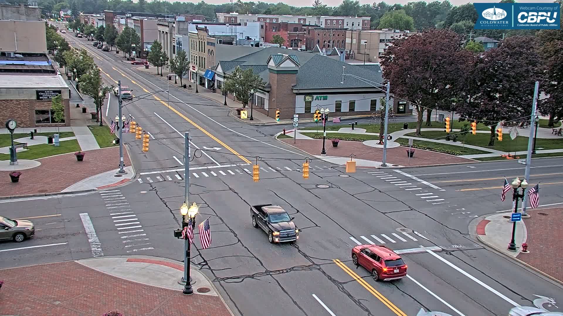 Coldwater Downtown Live Cam - Coldwater, Branch, Michigan, USA