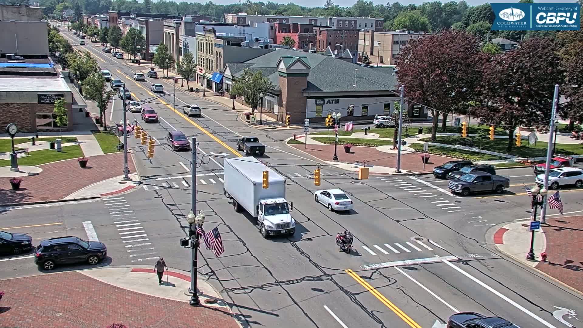 Coldwater Downtown Live Cam - Coldwater, Branch, Michigan, USA