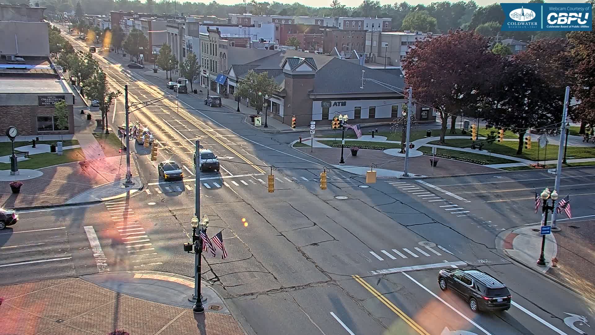 Coldwater Downtown Live Cam - Coldwater, Branch, Michigan, USA