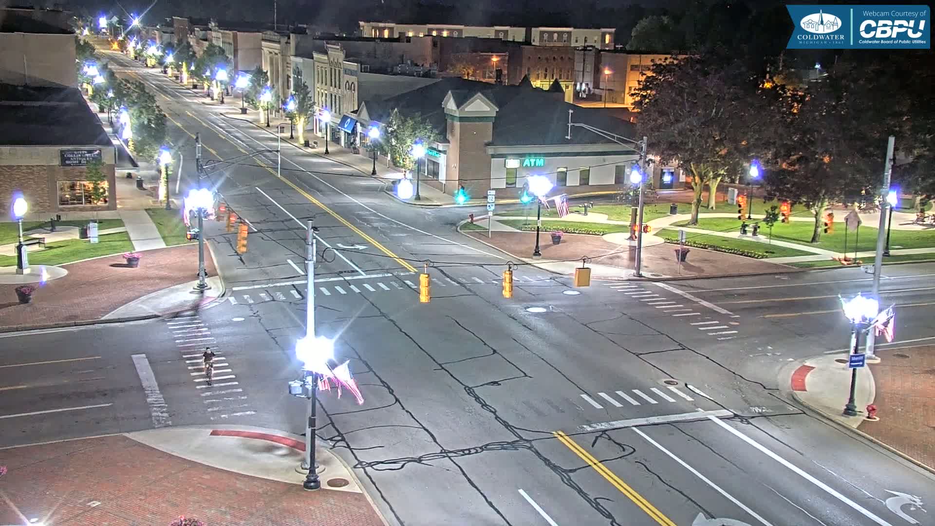 Coldwater Downtown Live Cam - Coldwater, Branch, Michigan, USA