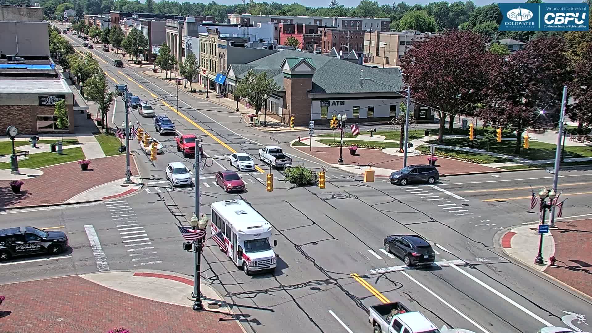 Coldwater Downtown Live Cam - Coldwater, Branch, Michigan, USA