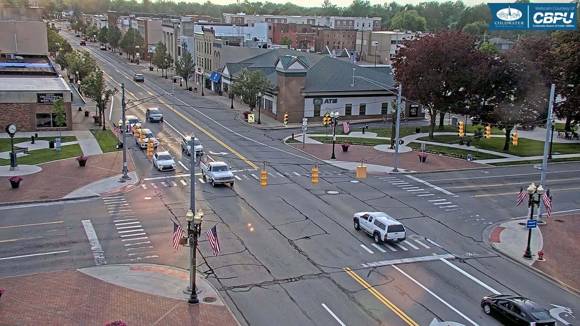 Coldwater Downtown Live Cam - Coldwater, Branch, Michigan, USA