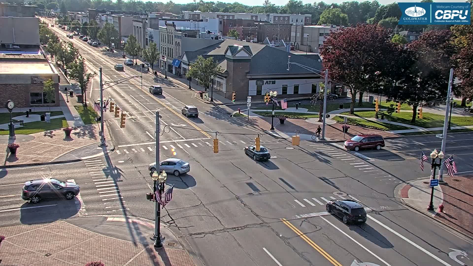 Coldwater Downtown Live Cam - Coldwater, Branch, Michigan, USA
