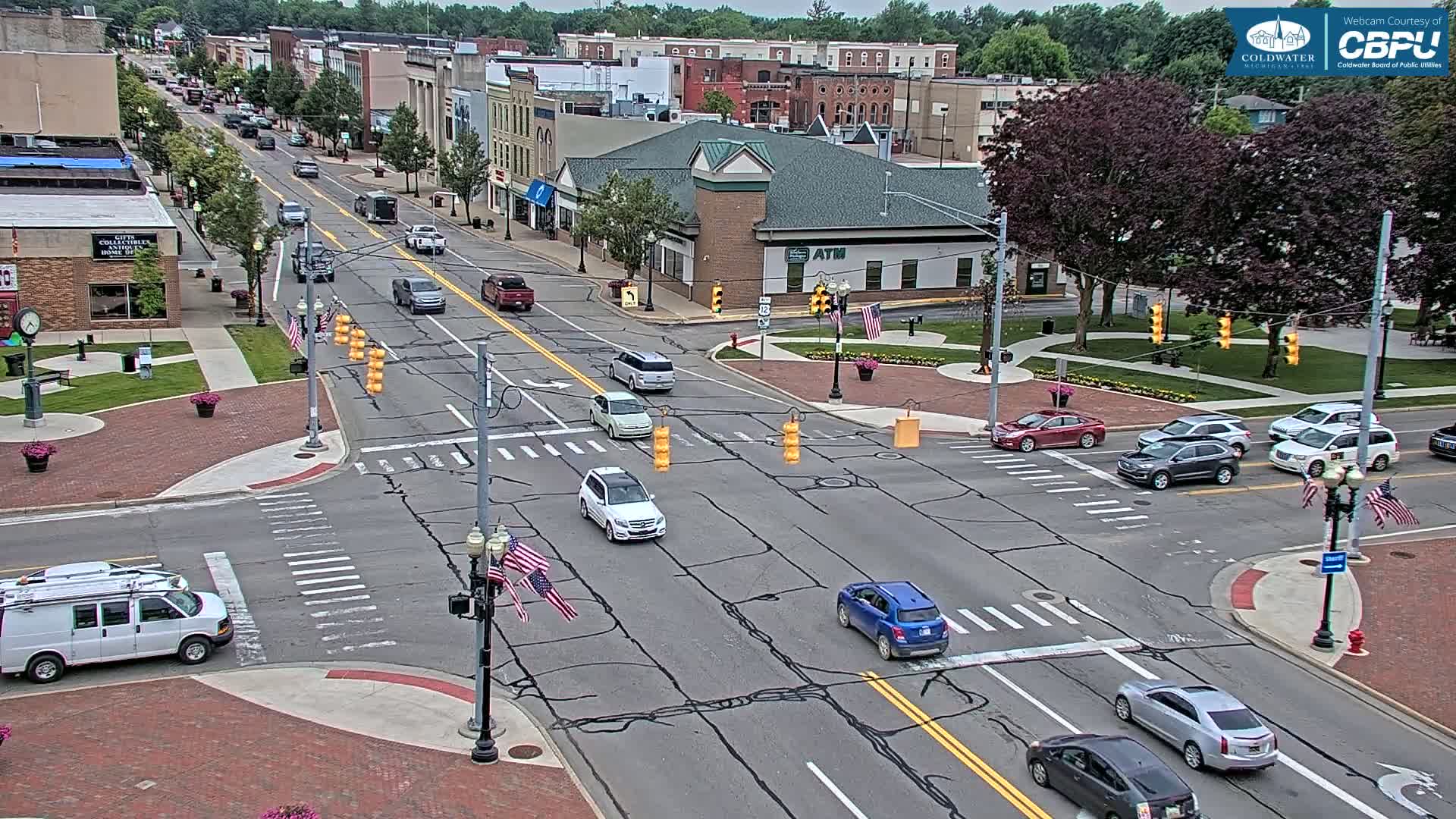 Coldwater Downtown Live Cam - Coldwater, Branch, Michigan, USA